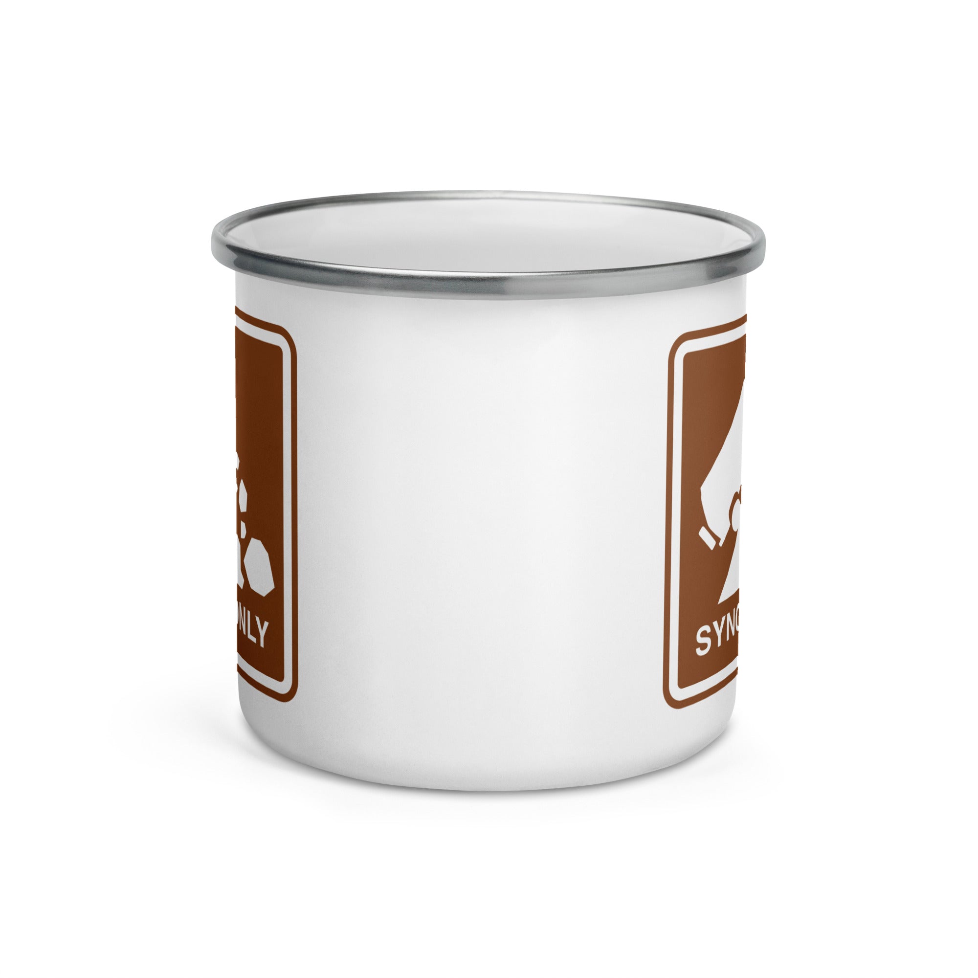 Syncro Only Enamel Mug - OVERLANDERS Outfitter