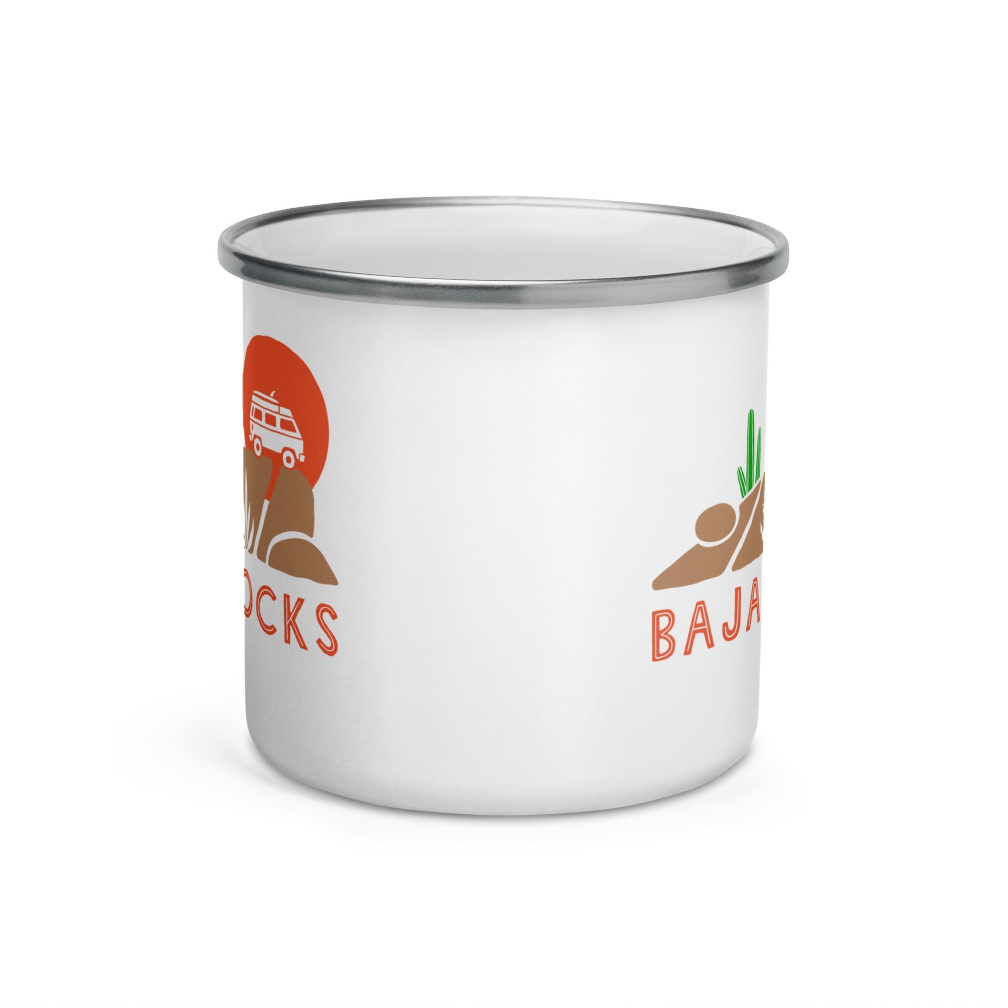 Baja Rocks Enamel Mug - OVERLANDERS Outfitter
