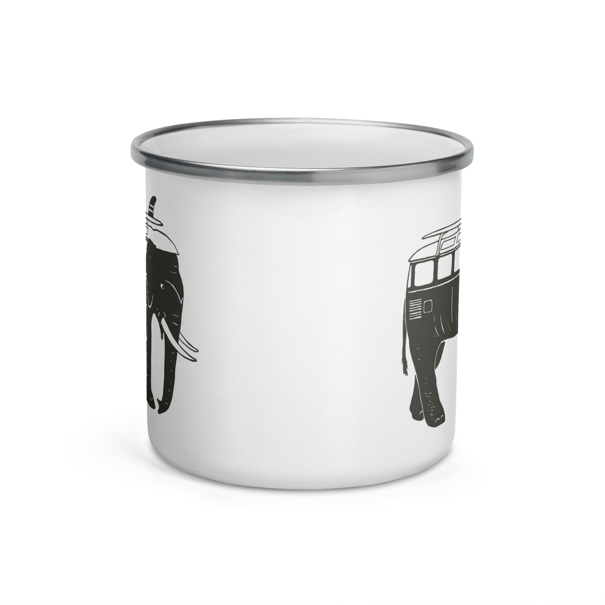 Easy Ride Elephant Enamel Mug - OVERLANDERS Outfitter