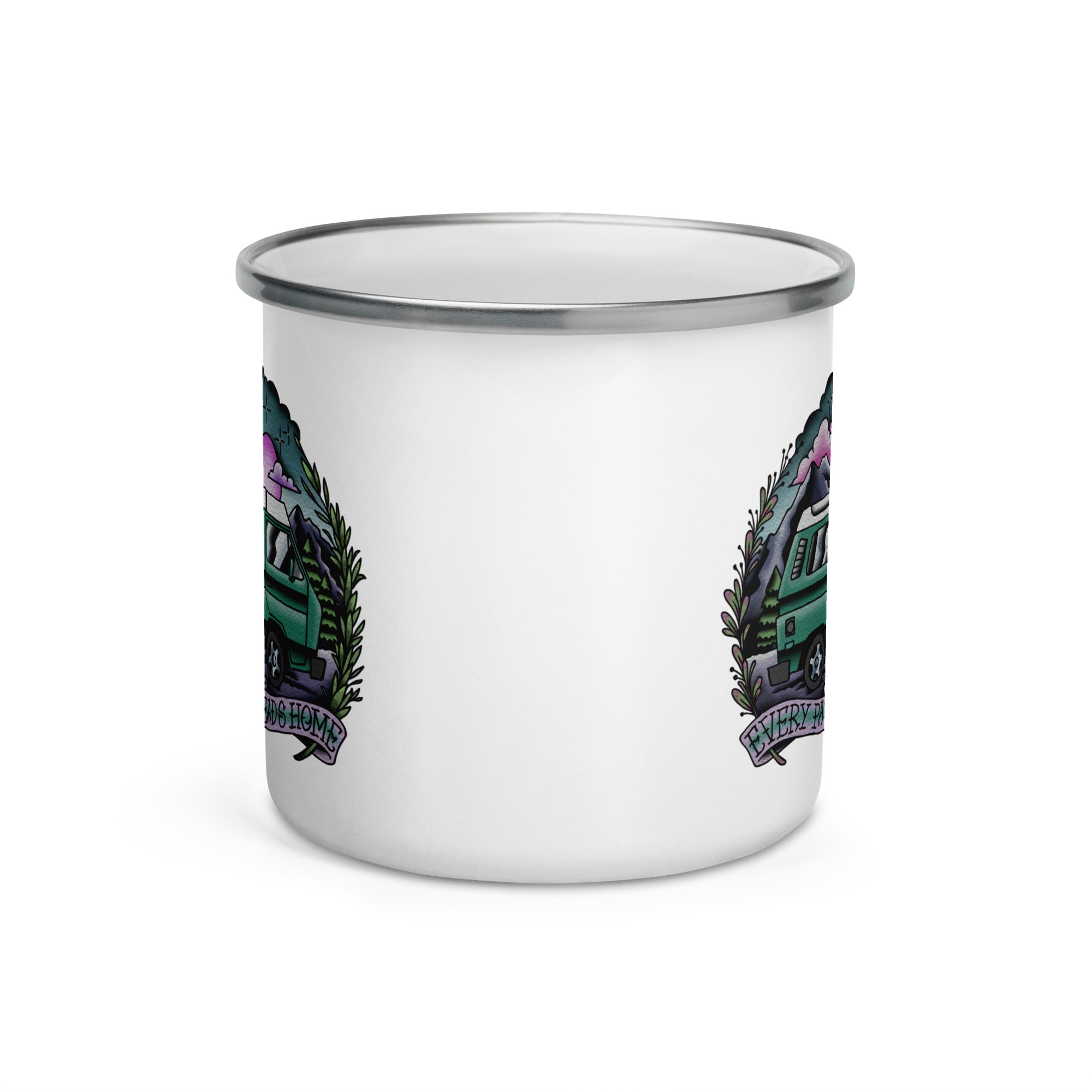 Every Path Leads Home Enamel Mug - OVERLANDERS Outfitter