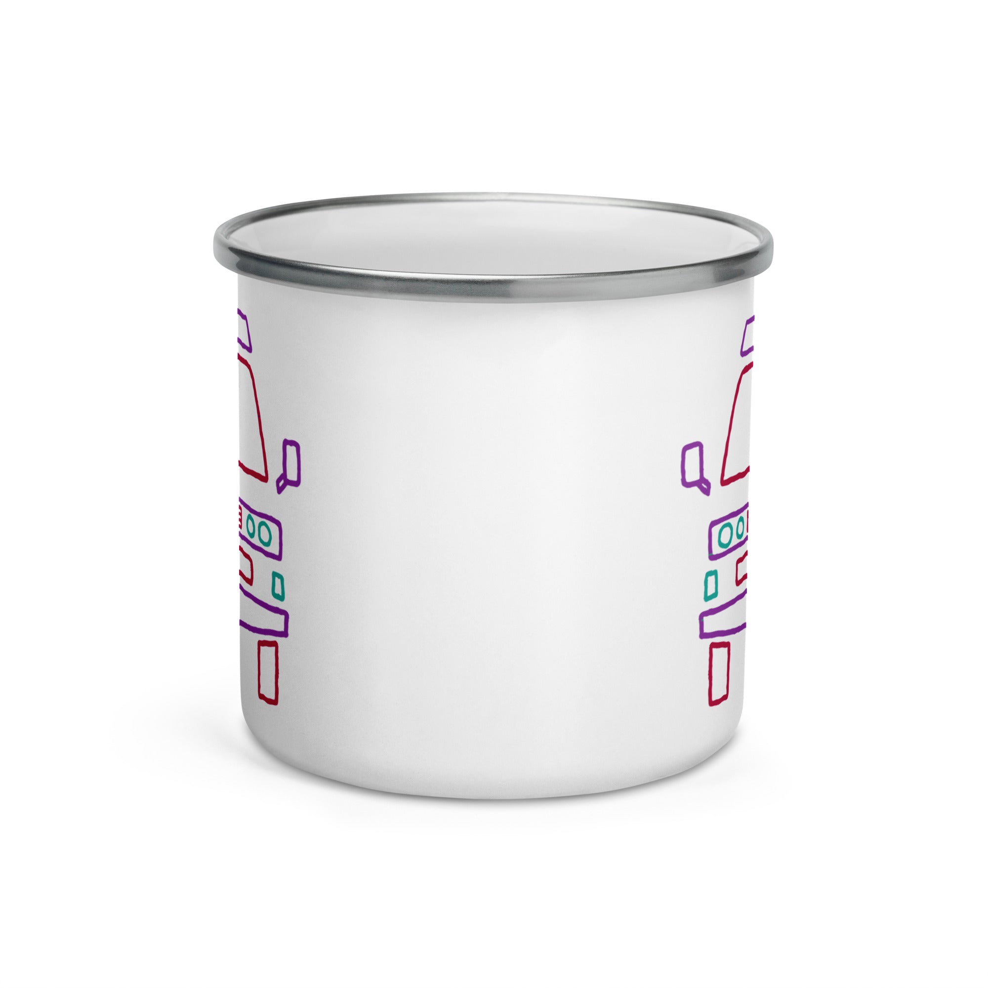 Friendly Face Enamel Mug - OVERLANDERS Outfitter