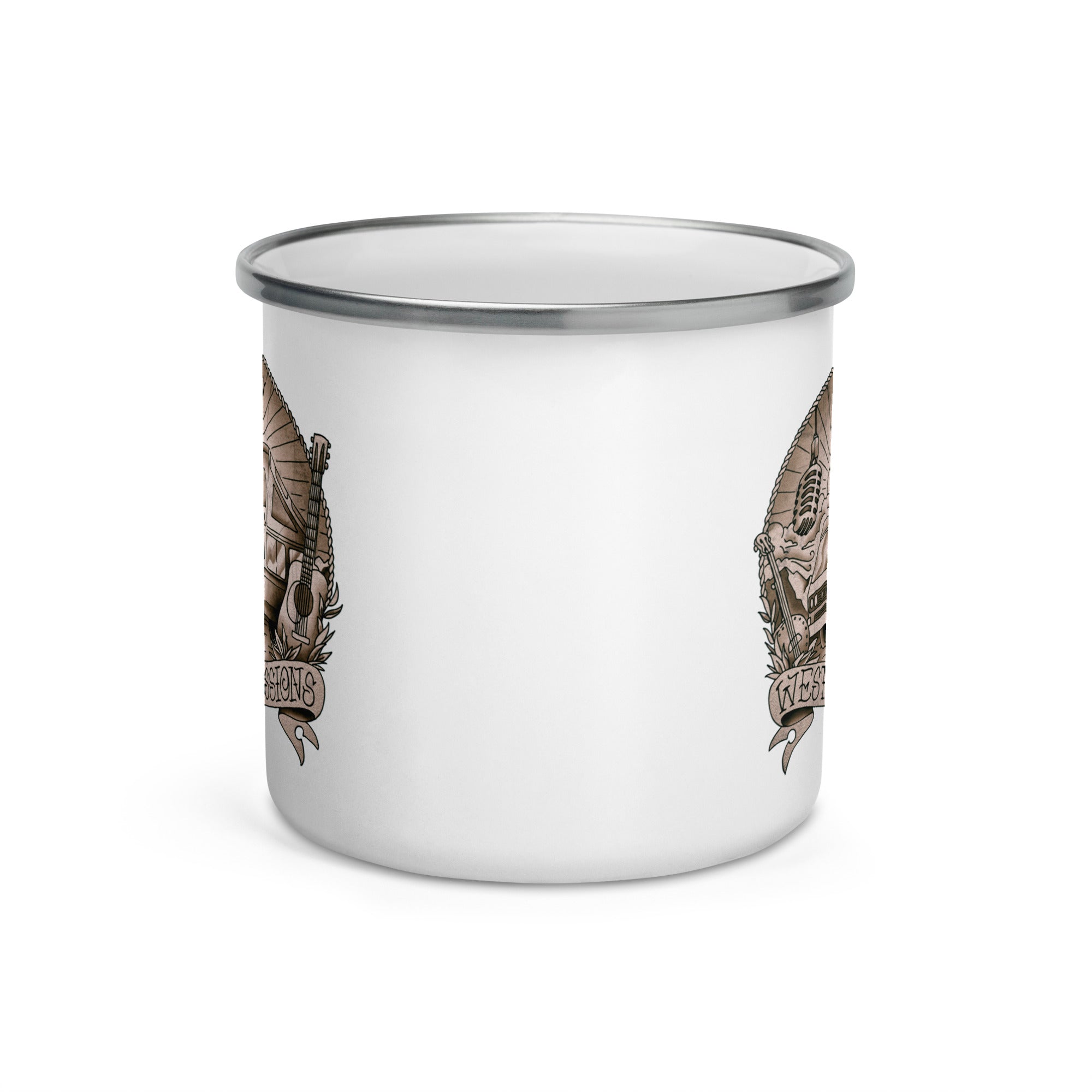 Westy Sessions Enamel Mug - OVERLANDERS Outfitter