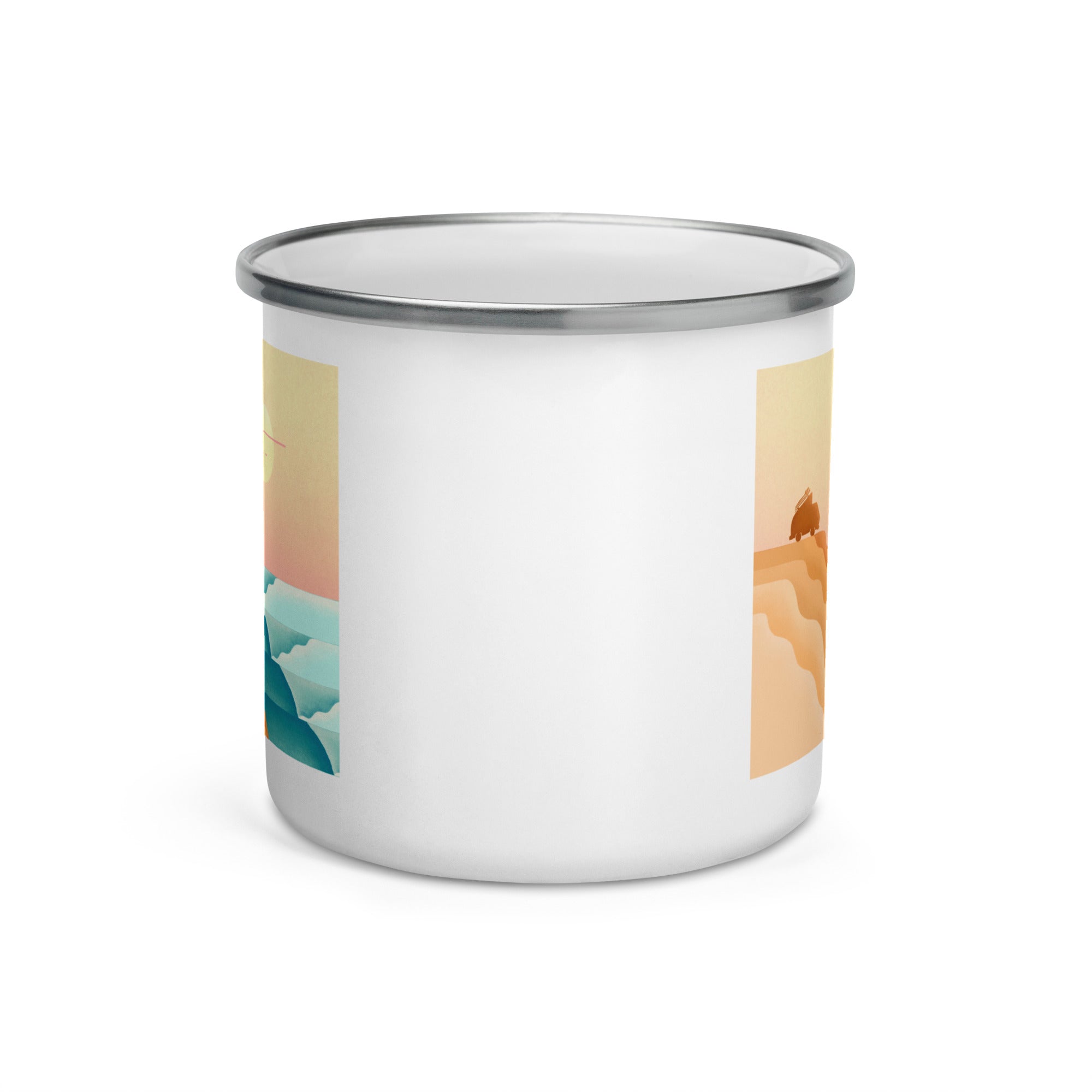 Baja Surf Enamel Mug - OVERLANDERS Outfitter