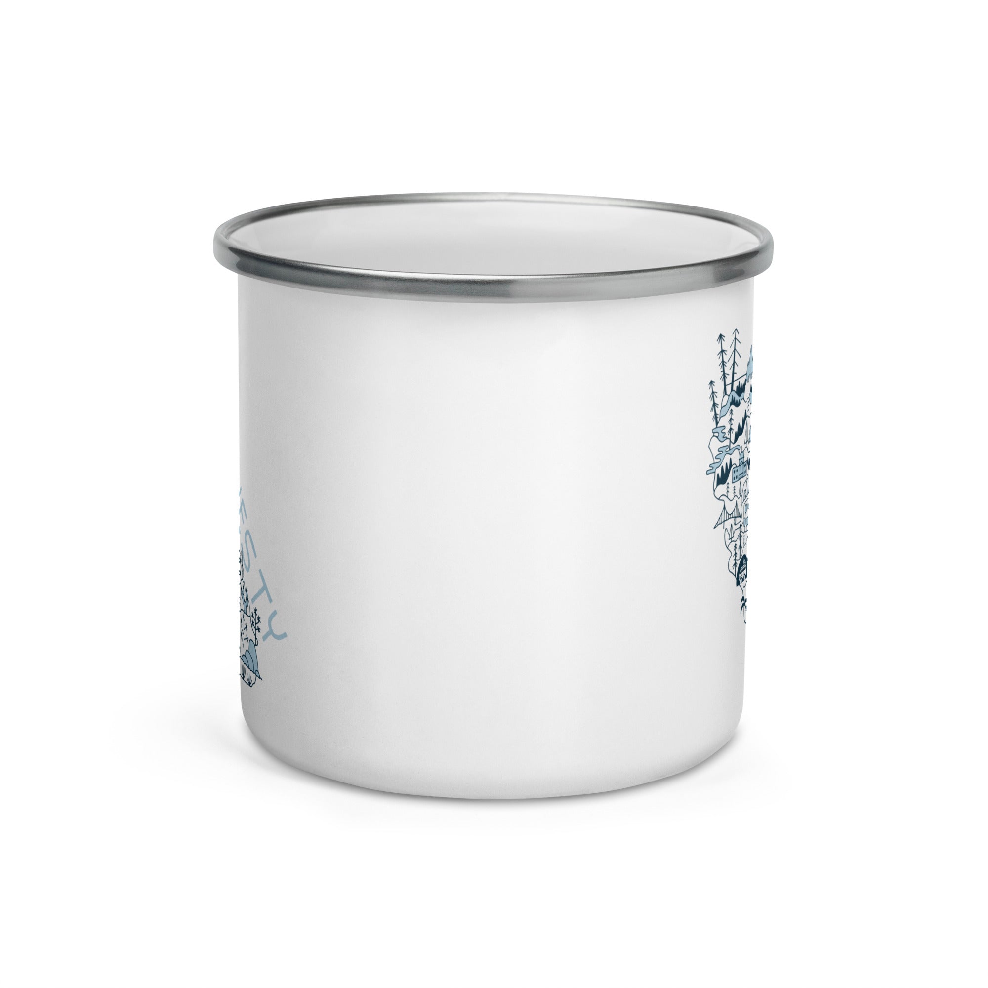 Golden State Westy Enamel Mug - OVERLANDERS Outfitter