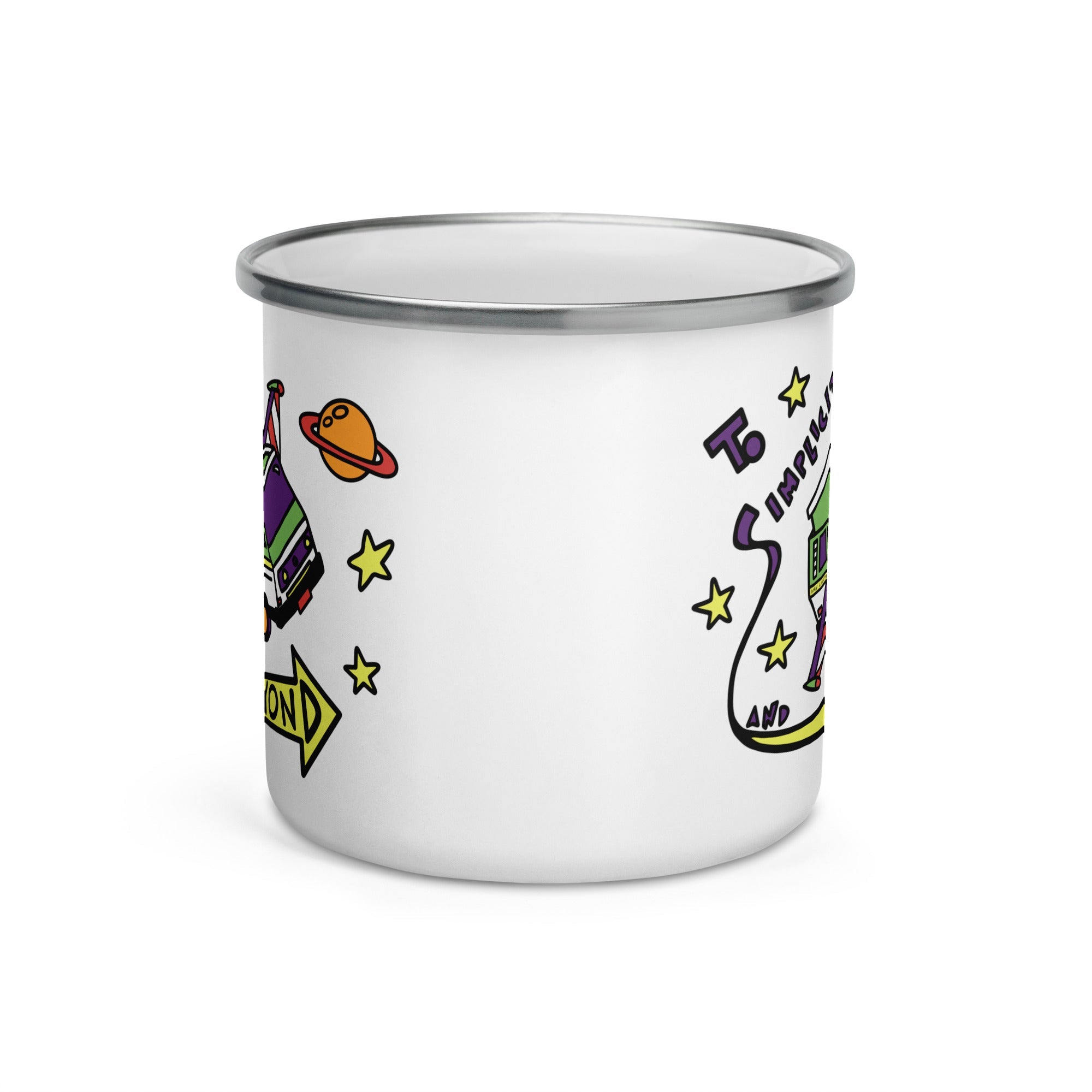 Van Lightyear Enamel Mug - OVERLANDERS Outfitter