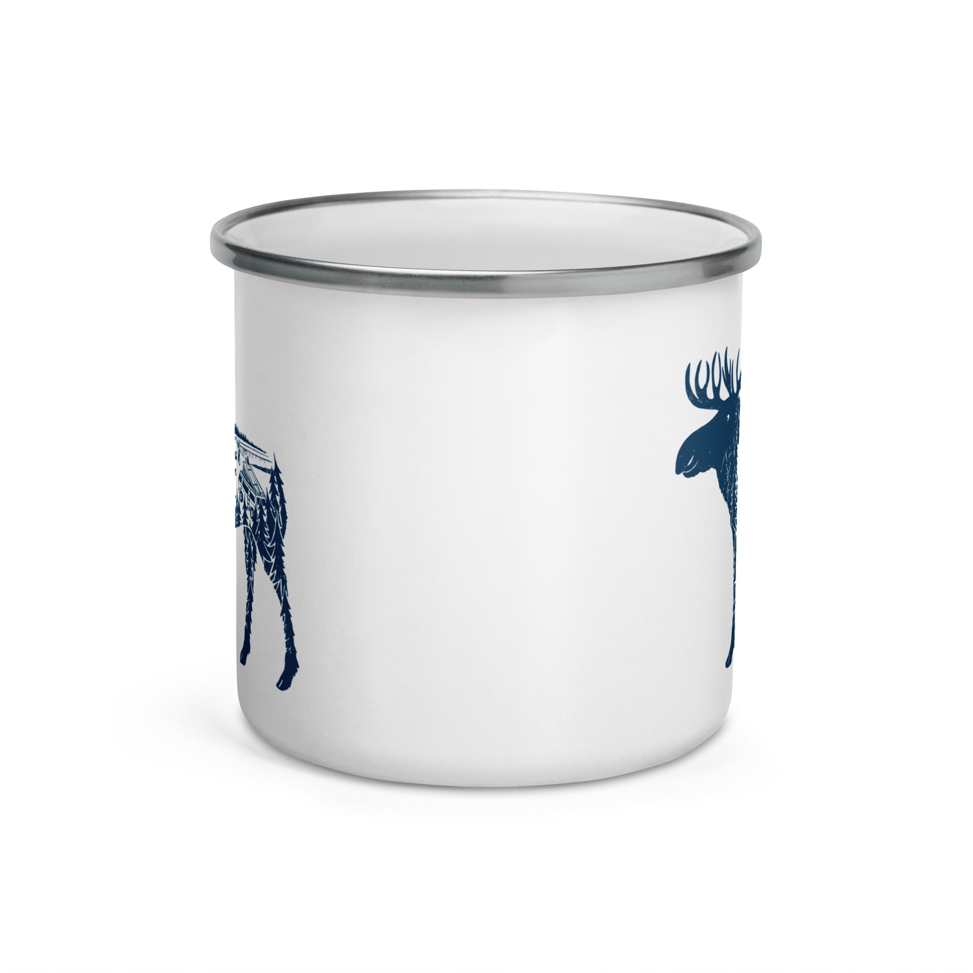 Moose Meet-Up Enamel Mug - OVERLANDERS Outfitter