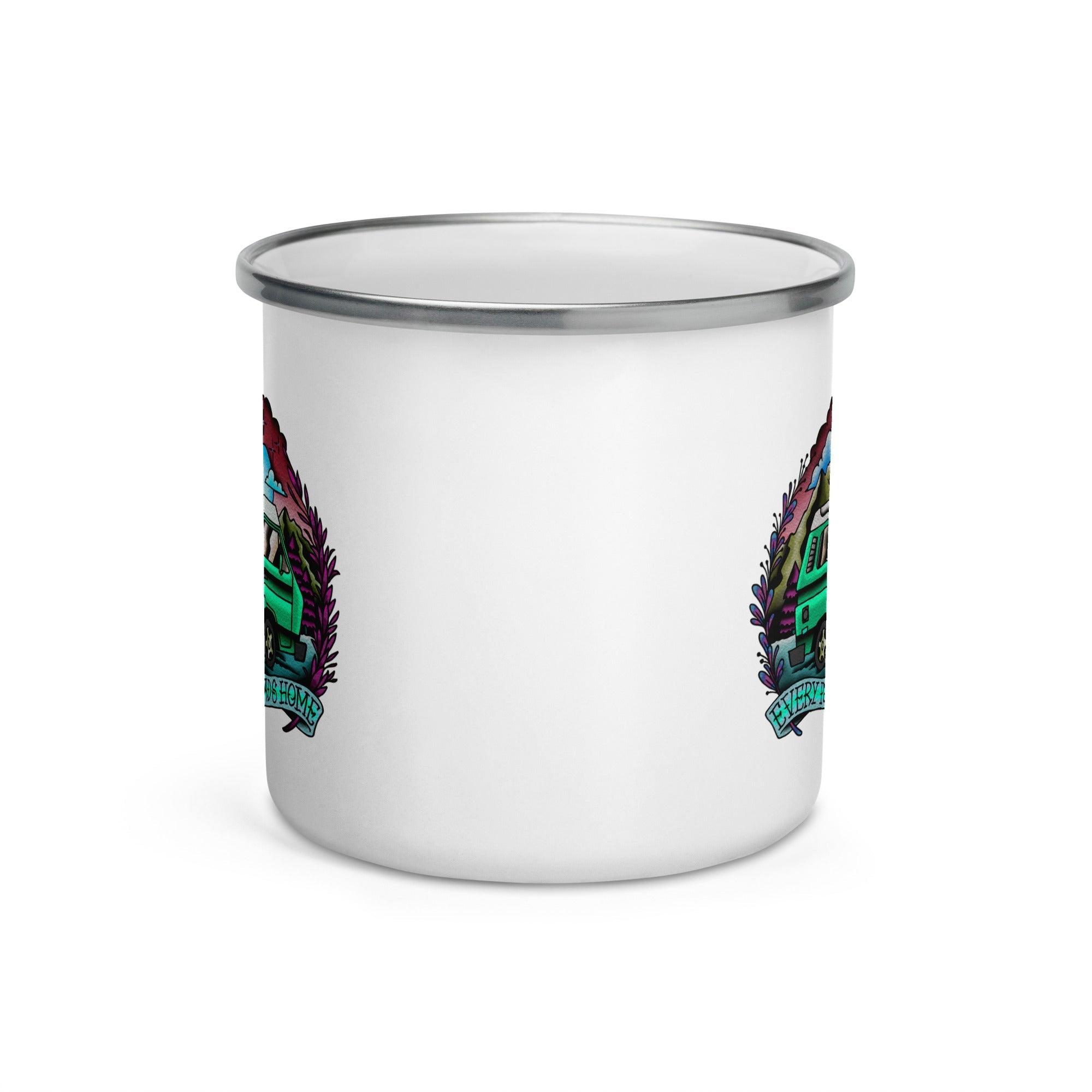 Every Path Leads Home Enamel Mug - OVERLANDERS Outfitter