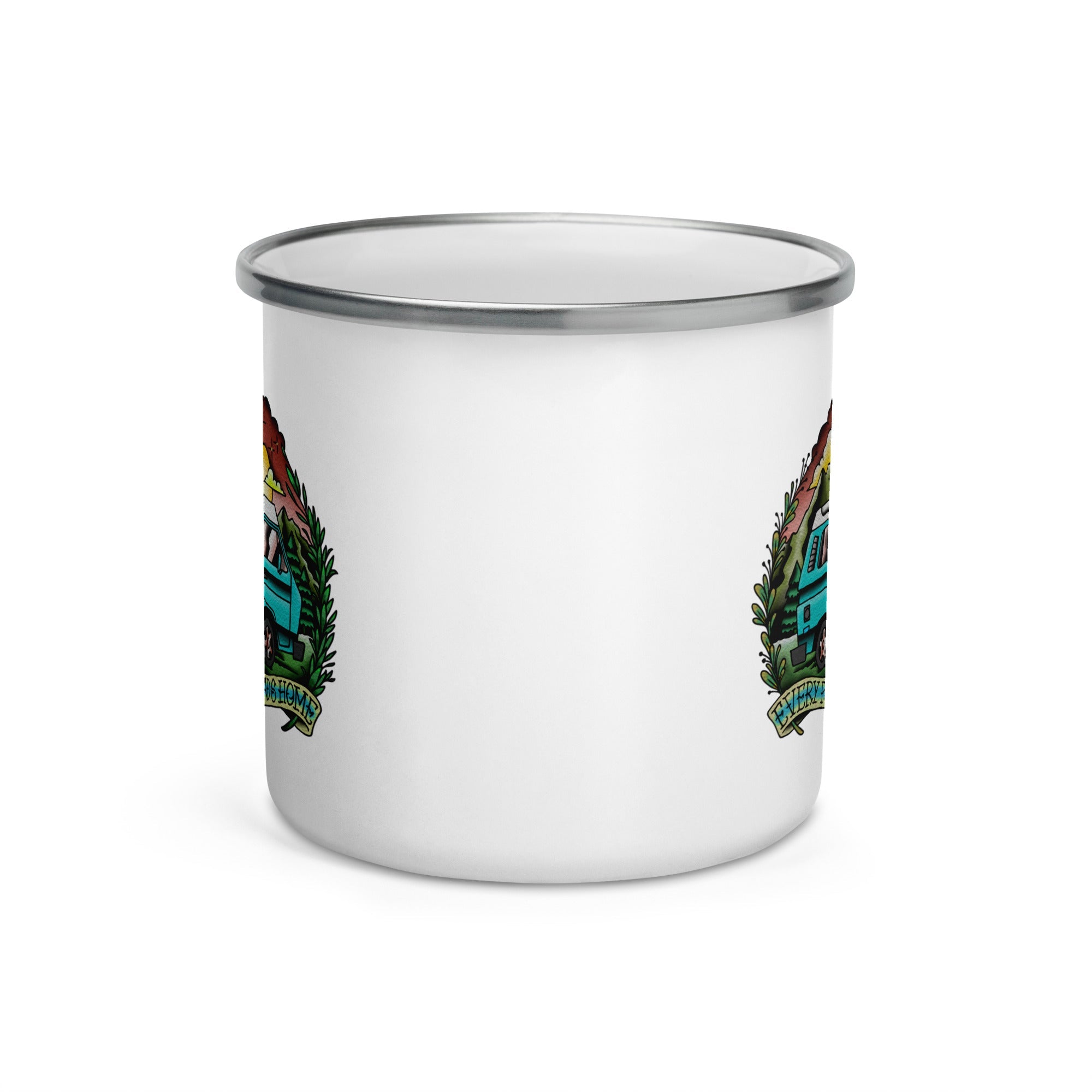 Every Path Leads Home Enamel Mug - OVERLANDERS Outfitter