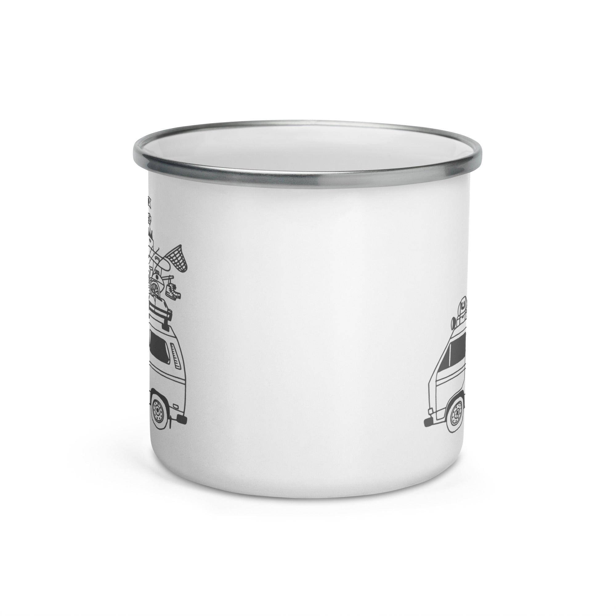 RAD Vanagon Enamel Mug - OVERLANDERS Outfitter