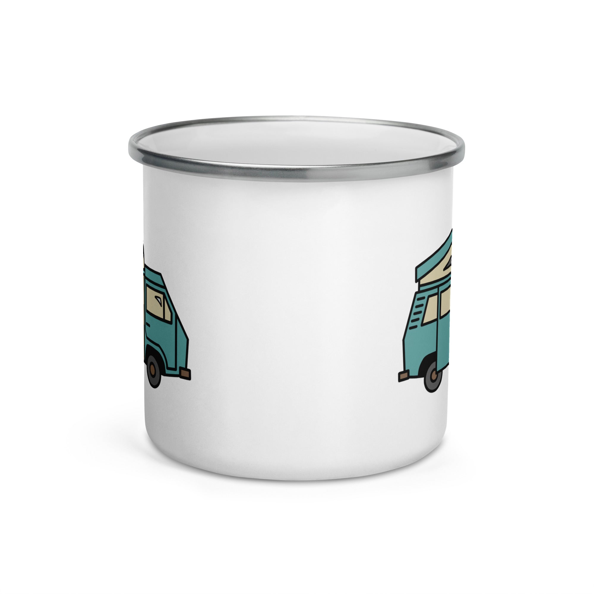 Dog in Van Enamel Mug - OVERLANDERS Outfitter