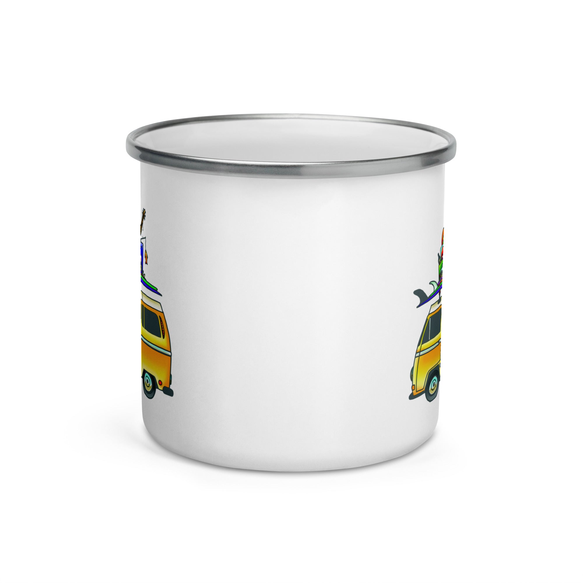RAD Bus Enamel Mug - OVERLANDERS Outfitter