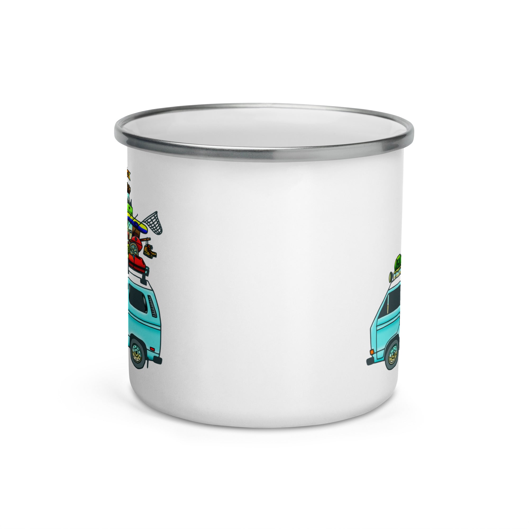 RAD Vanagon Enamel Mug - OVERLANDERS Outfitter
