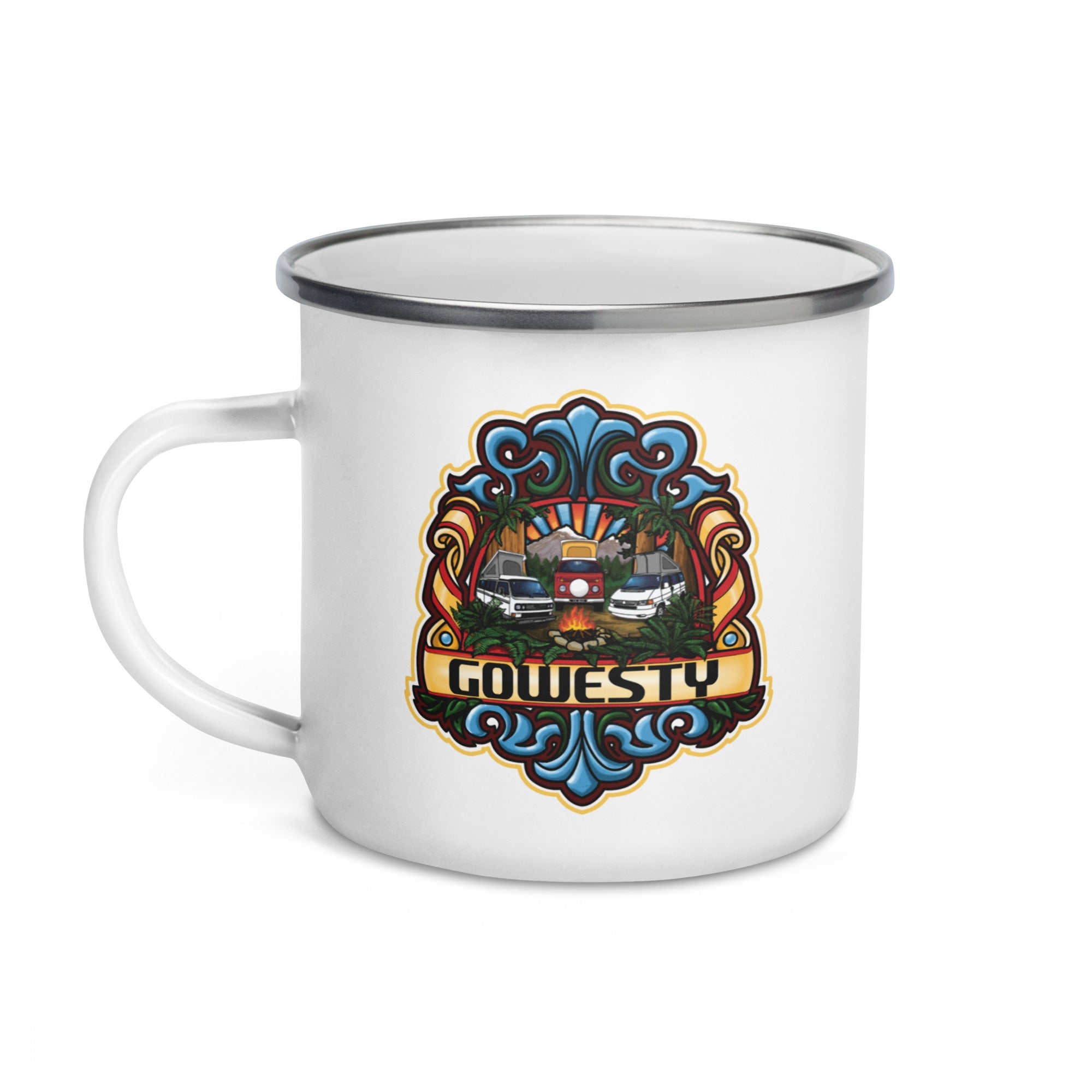 Westylife Campfire Enamel Mug - OVERLANDERS Outfitter