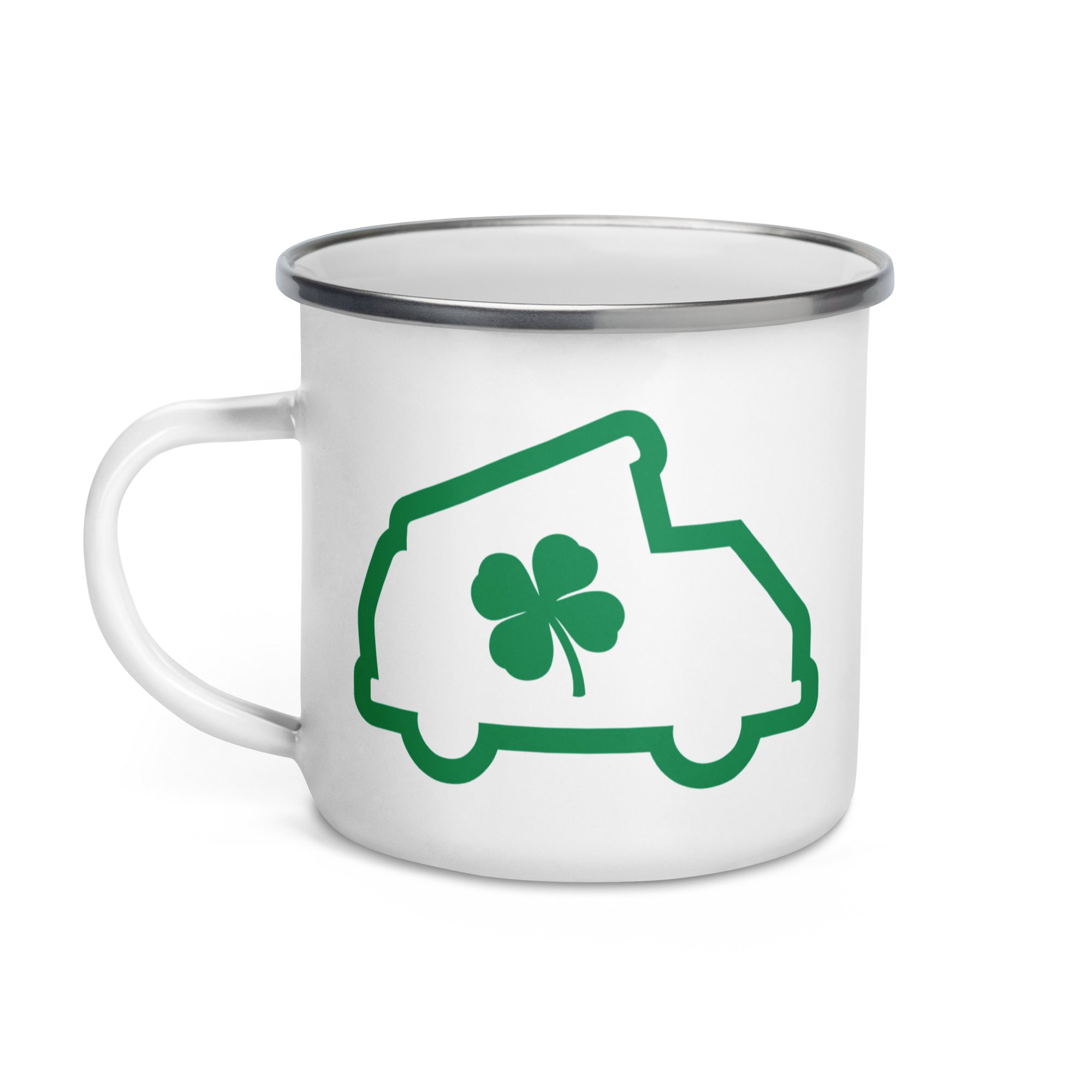 Lucky Westy Enamel Mug - OVERLANDERS Outfitter