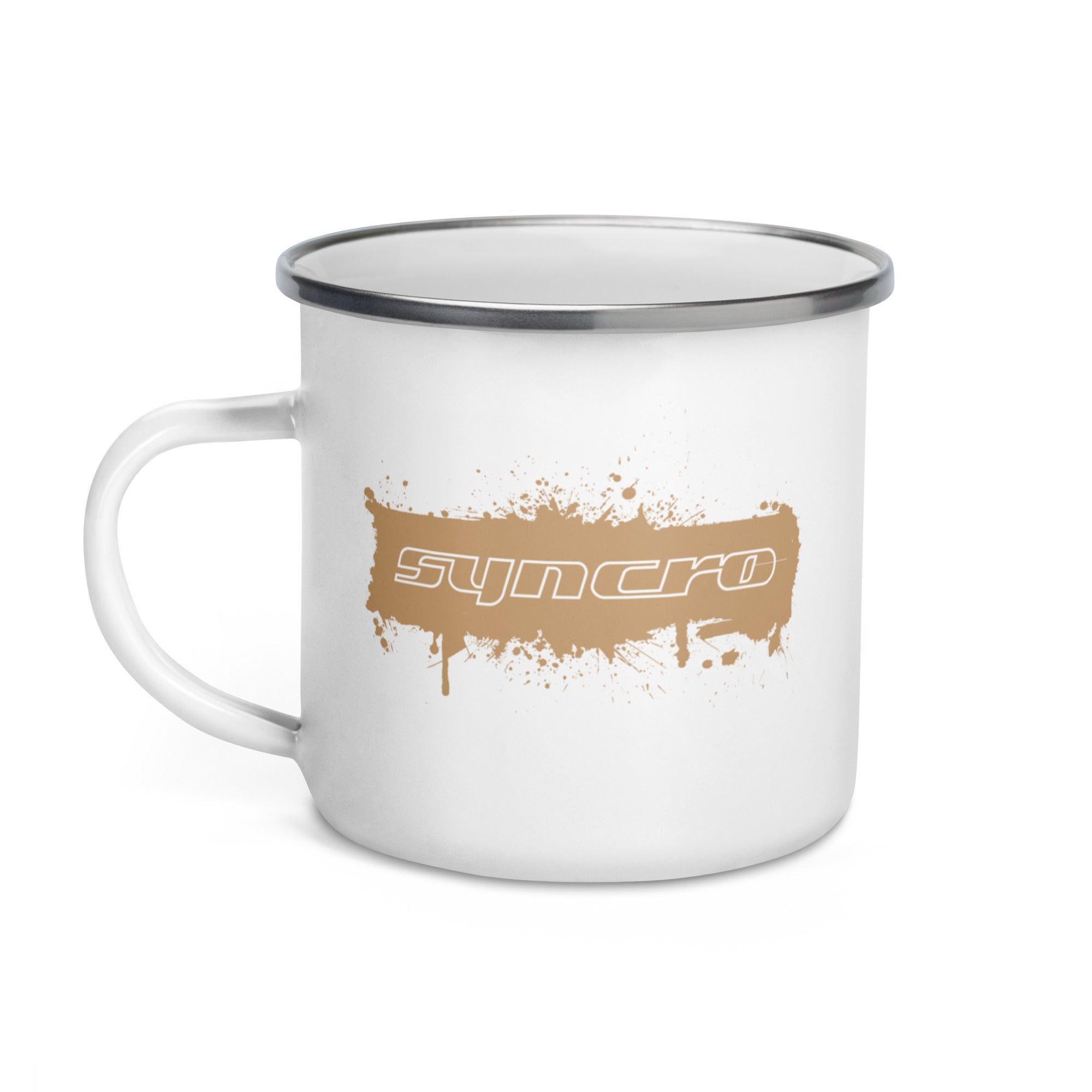 Syncro Splatter Enamel Mug - OVERLANDERS Outfitter