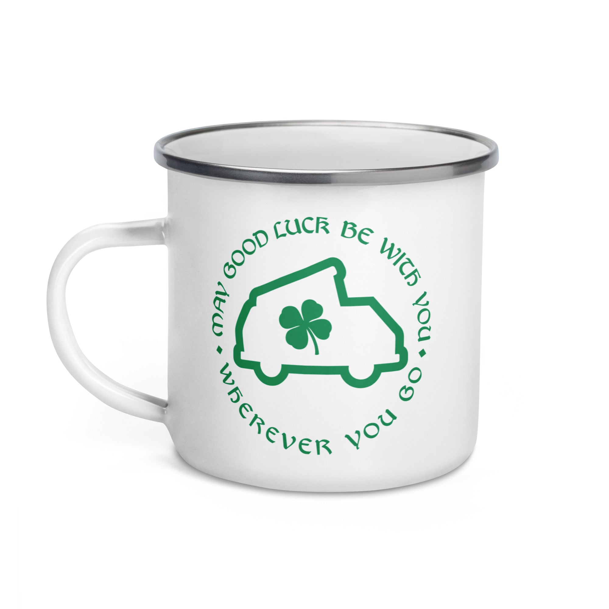 Lucky Westy Enamel Mug - OVERLANDERS Outfitter