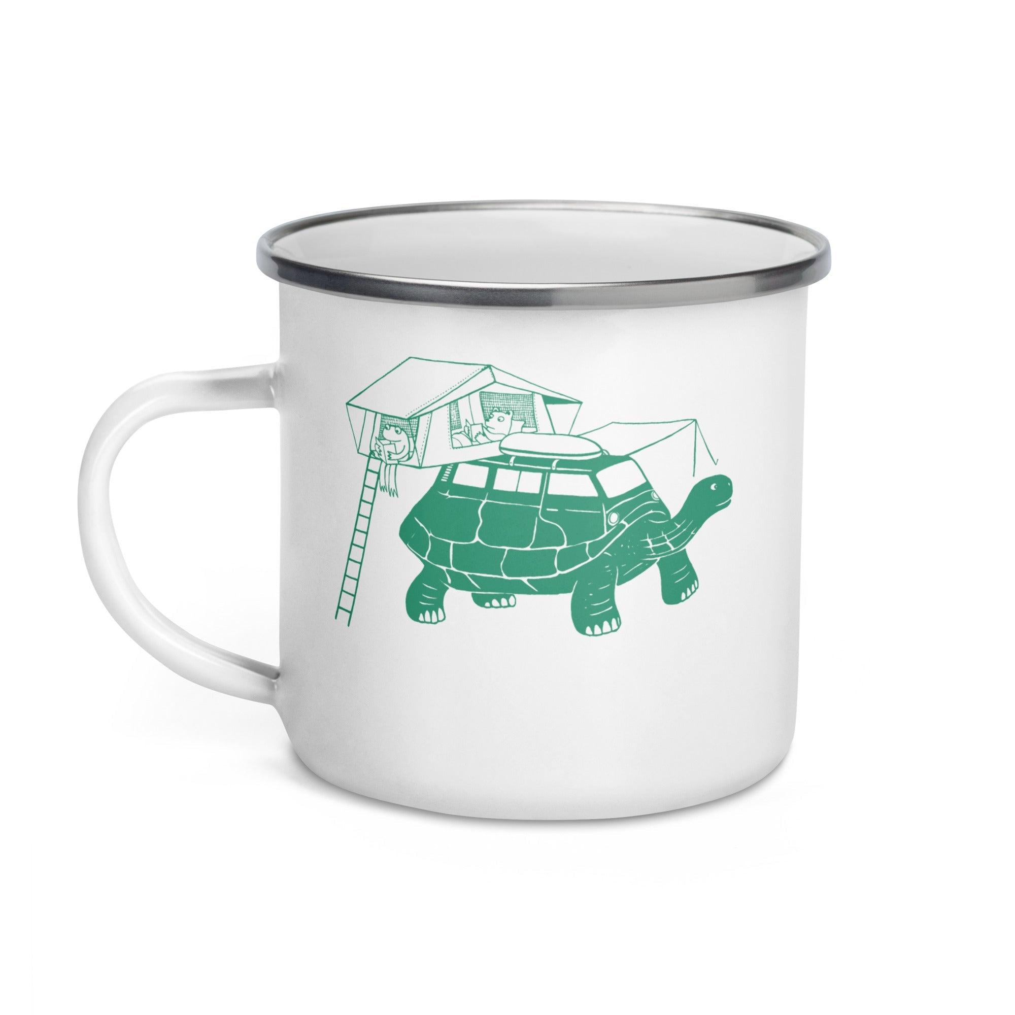 Tin-Top Turtle Enamel Mug - OVERLANDERS Outfitter