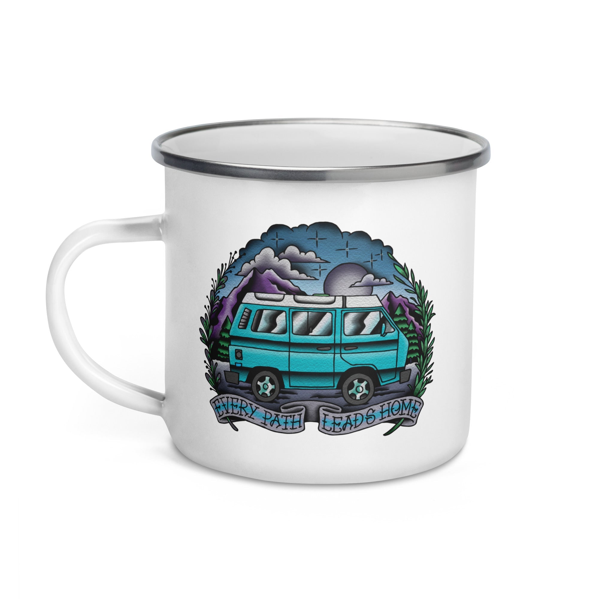 Every Path Leads Home Enamel Mug - OVERLANDERS Outfitter