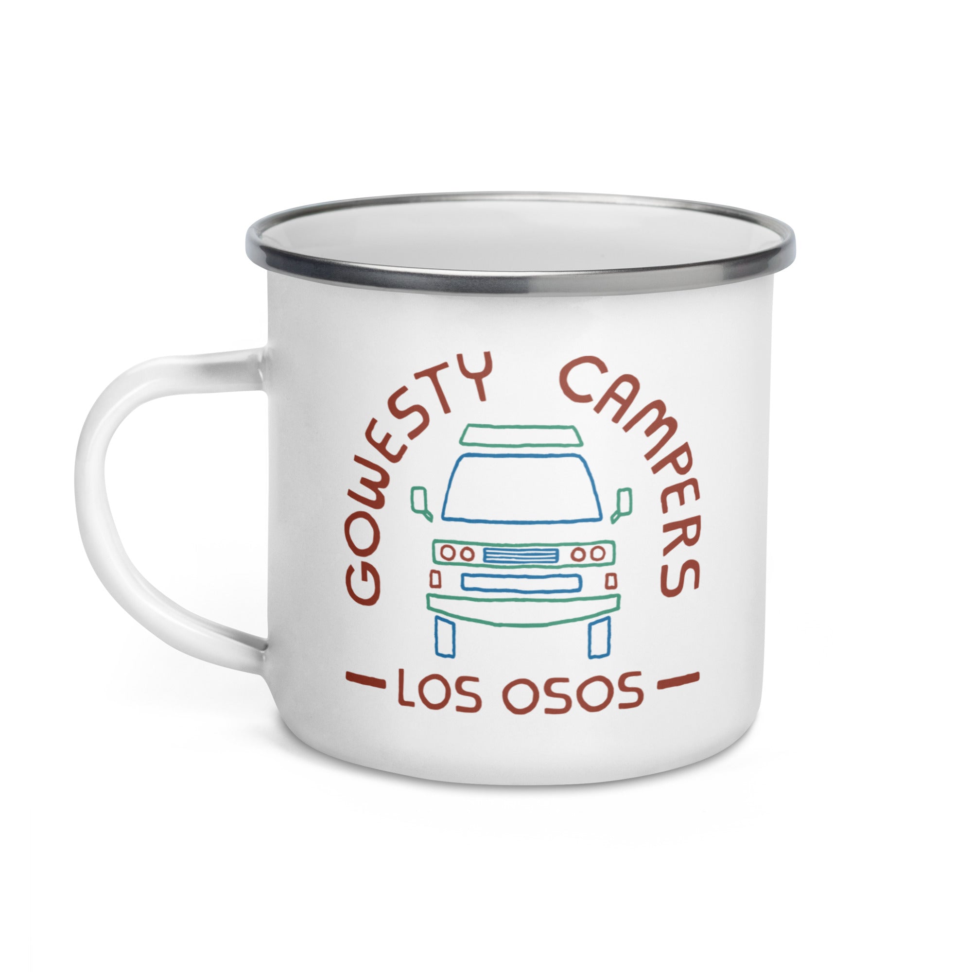 Friendly Face Enamel Mug - OVERLANDERS Outfitter