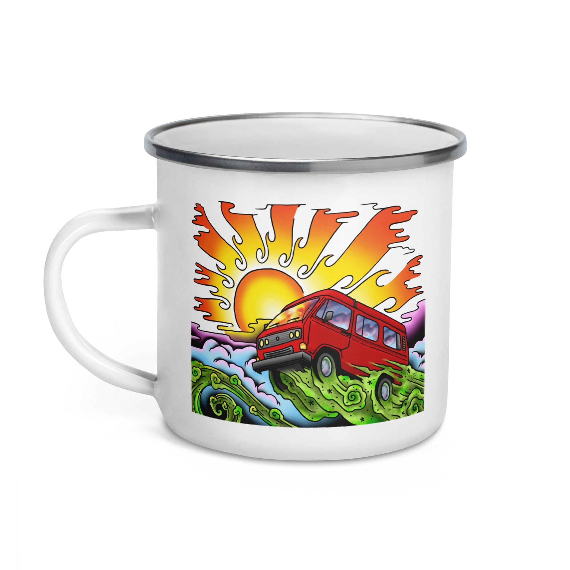 Van & Sun Enamel Mug - OVERLANDERS Outfitter