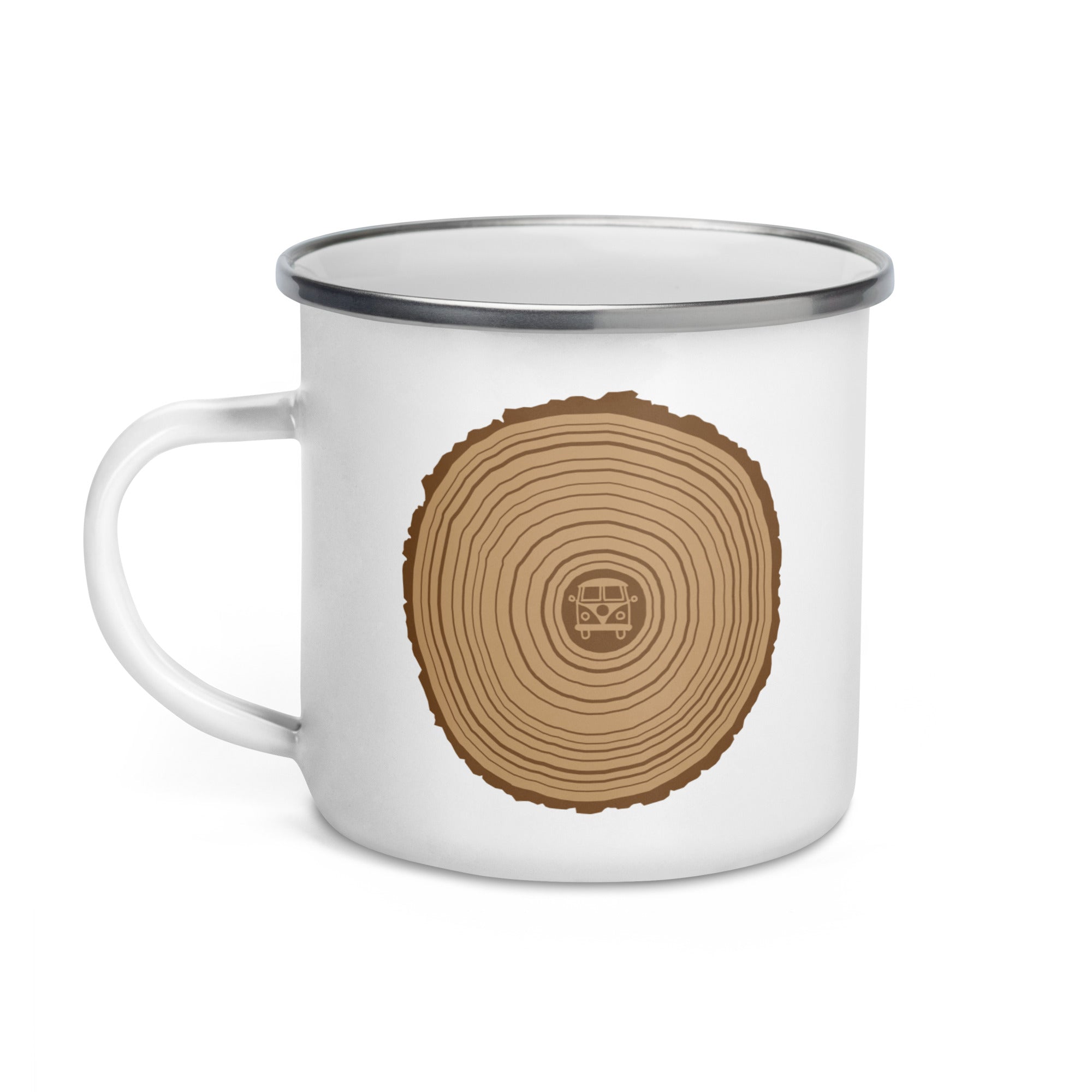 Origin Tree Ring Enamel Mug - OVERLANDERS Outfitter