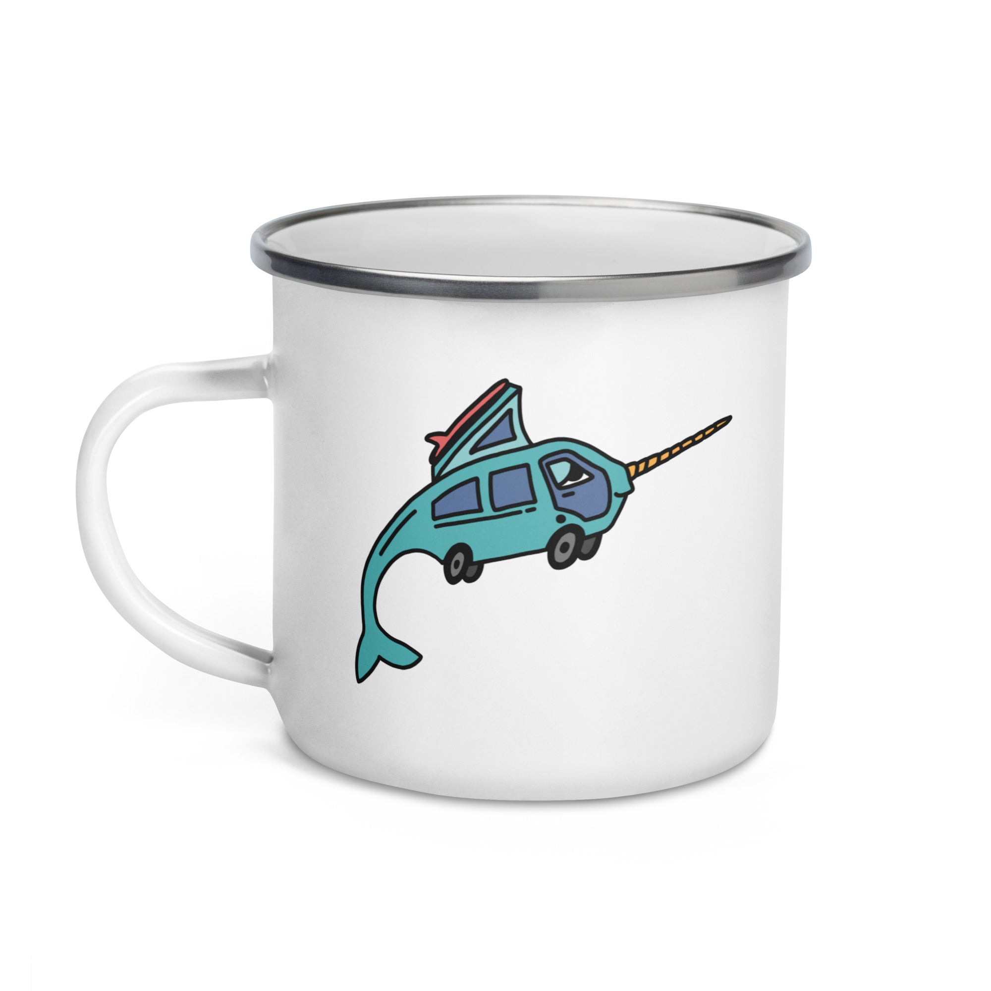 Narwhal Ned Enamel Mug - OVERLANDERS Outfitter