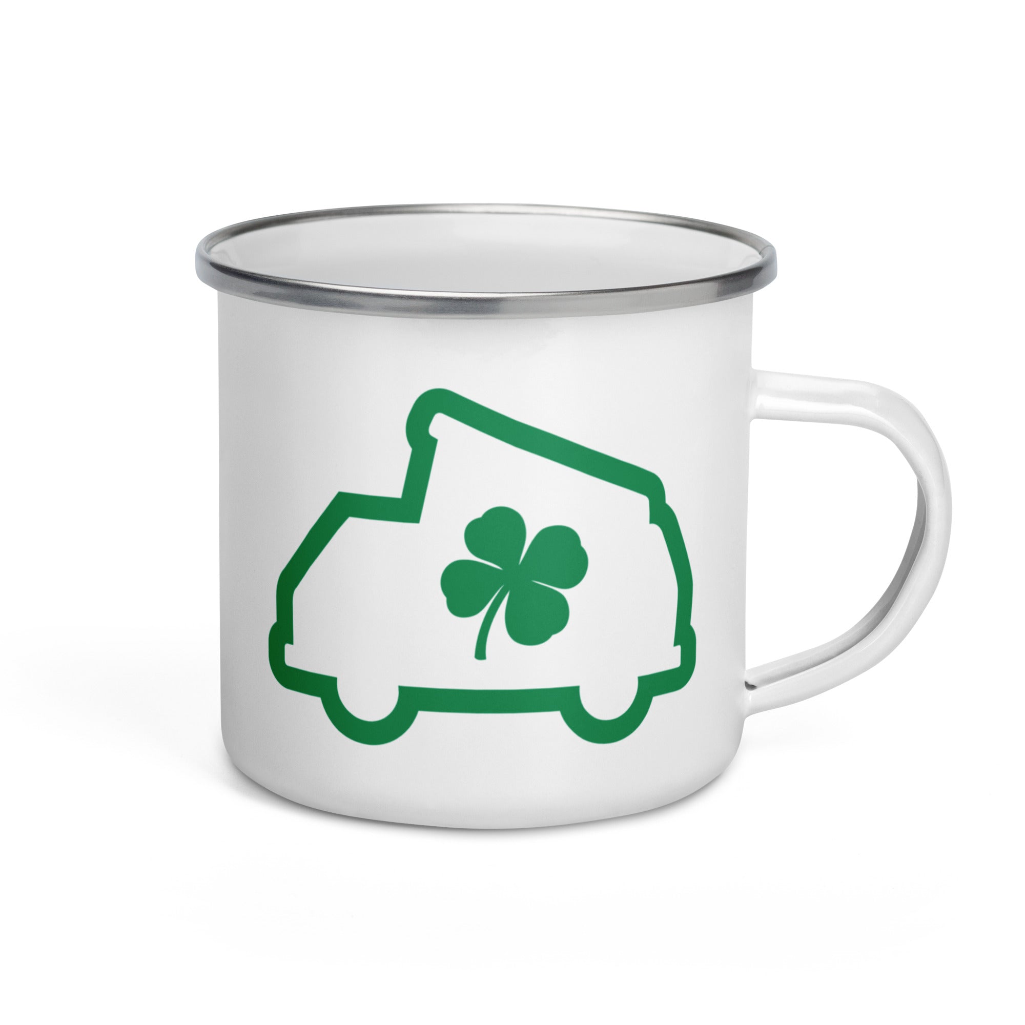 Lucky Westy Enamel Mug - OVERLANDERS Outfitter