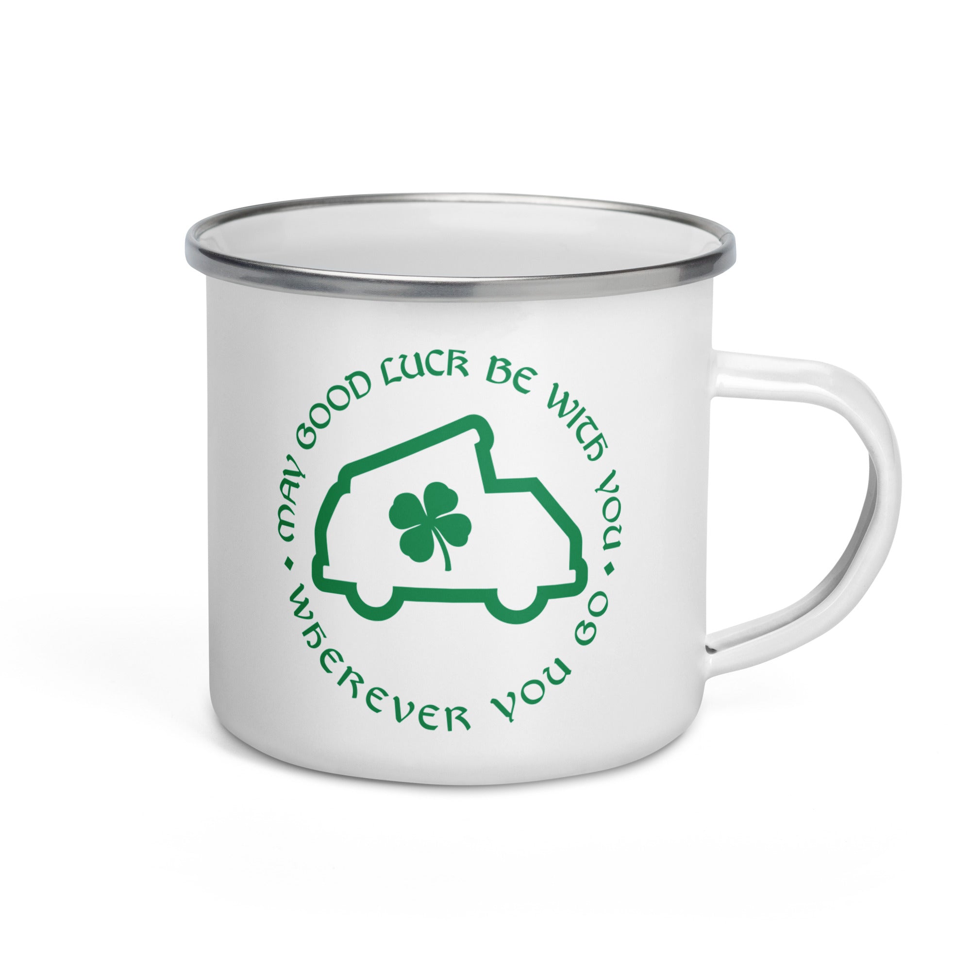 Lucky Westy Enamel Mug - OVERLANDERS Outfitter