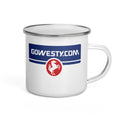 GoWesty Horse Logo Enamel Mug - OVERLANDERS Outfitter