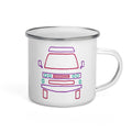Friendly Face Enamel Mug - OVERLANDERS Outfitter