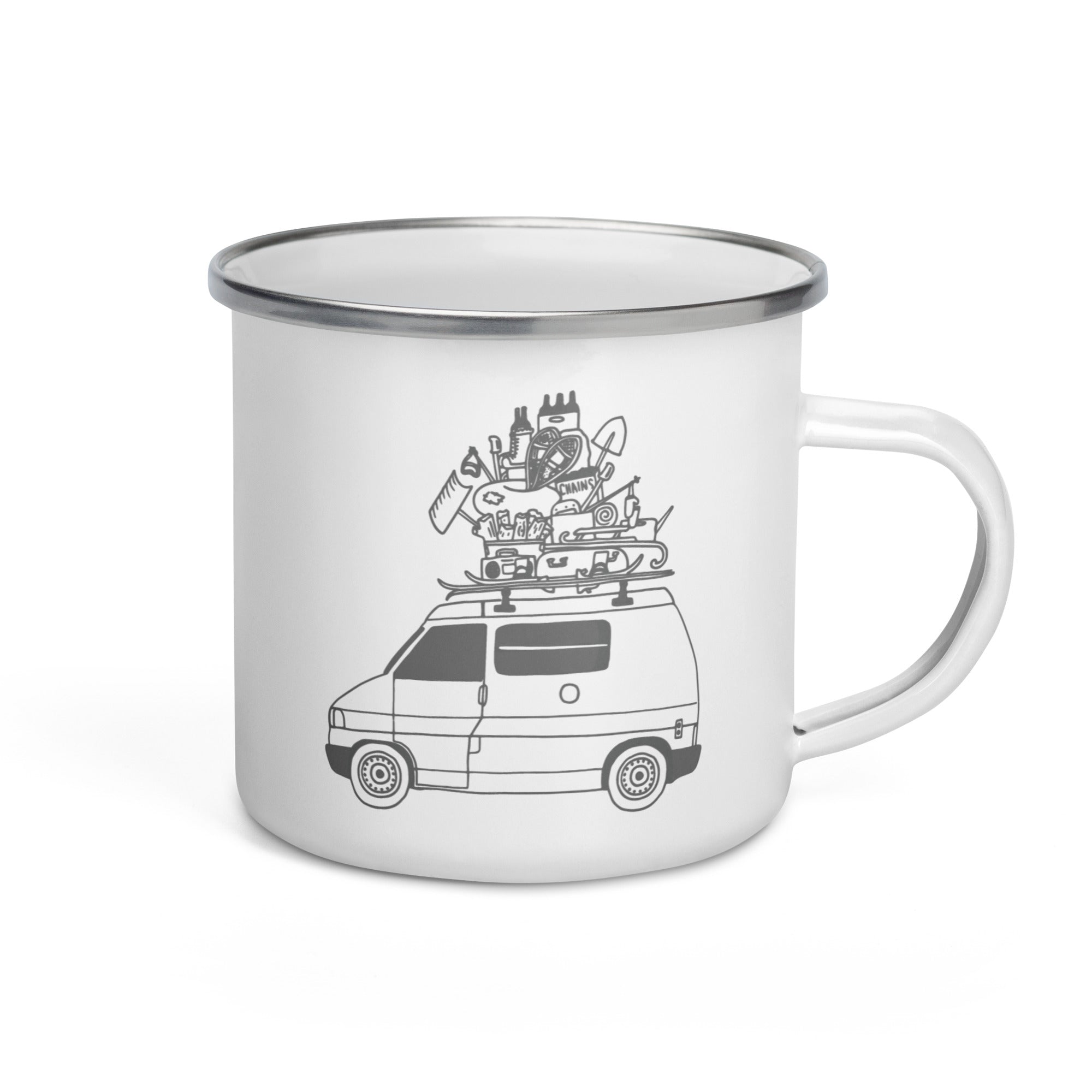 RAD Eurovan Enamel Mug - OVERLANDERS Outfitter