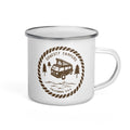 Woodcut Westy Life Enamel Mug - OVERLANDERS Outfitter