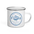 Woodcut Westy Life Enamel Mug - OVERLANDERS Outfitter