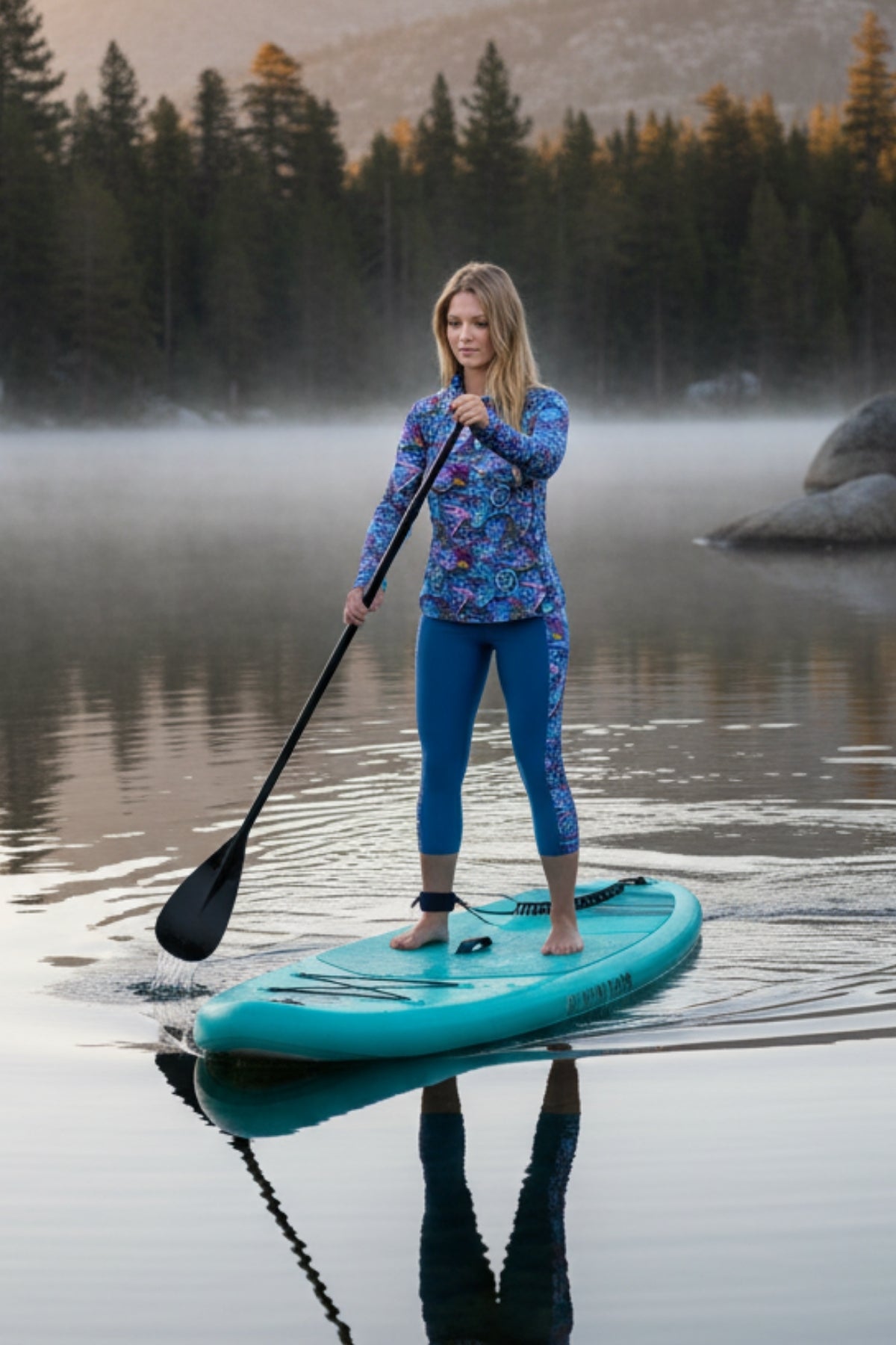 Enchanted Grayling 1/4 Zip Sunshirt - OVERLANDERS Outfitter