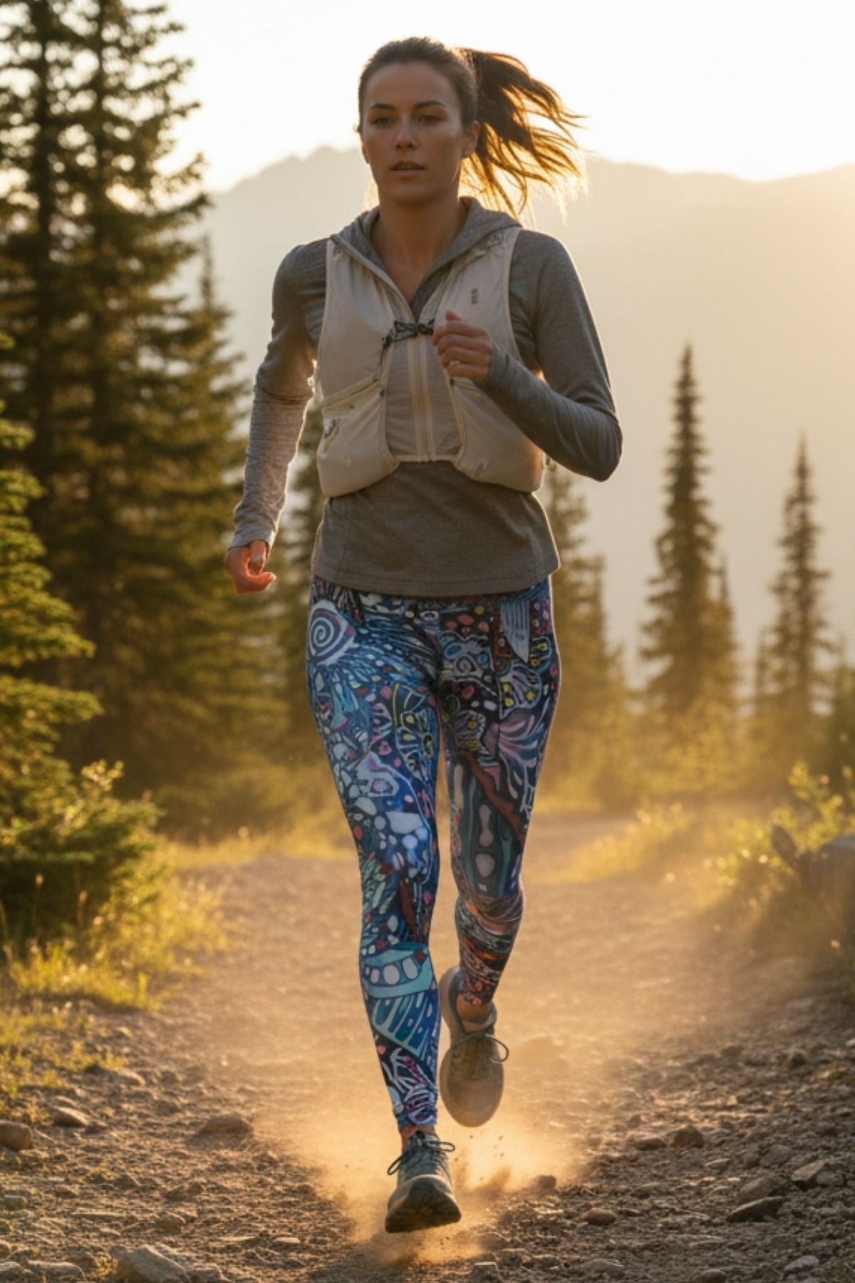Enchanted Grayling High-Waisted Leggings - OVERLANDERS Outfitter