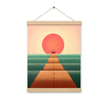 Sunset Road Hanging Poster - OVERLANDERS Outfitter