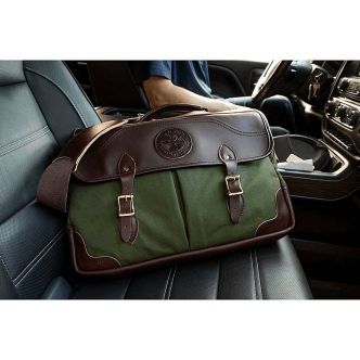 Black entrepreneur briefcase by Backcountry Sportsman with sturdy handles and sleek design, perfect for professional use.