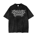 Exquisite Creature Metal Acid Wash Oversize T-Shirt