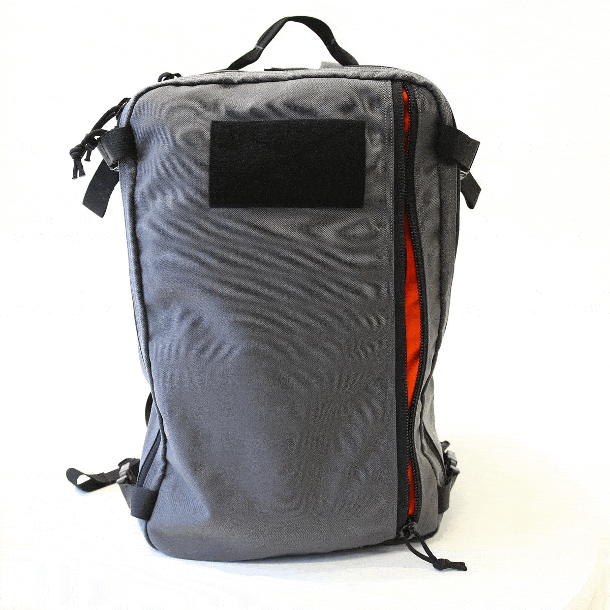 Recycled Firefighter 24 Hour PLUS backpack with multiple compartments and adjustable straps, designed for durable everyday use.