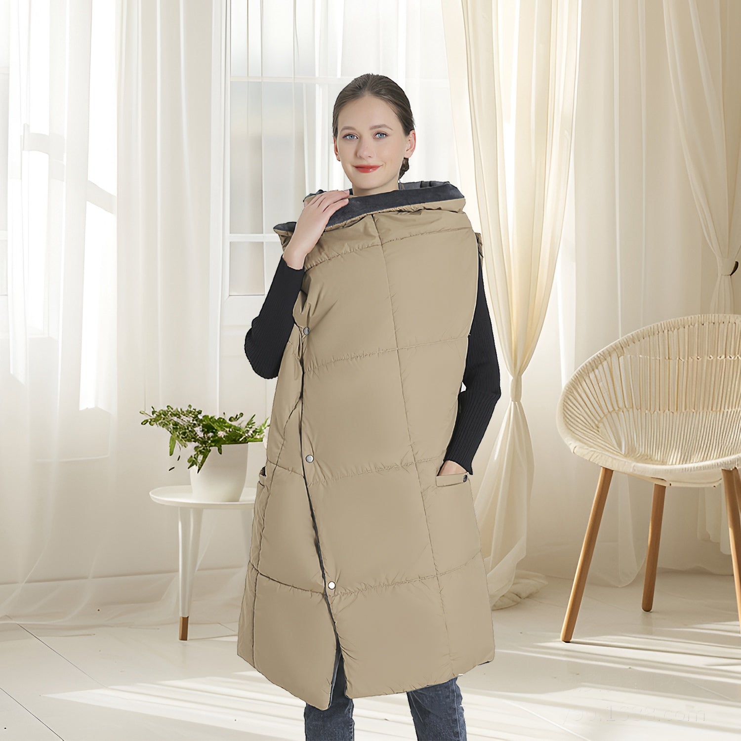 USB Heated Blanket Electric Heated Poncho Shawl Wrap Throw with Zipper Arm Holes Pocket 3 Heating Levels 6 Zones Dual Switch 5V/2A Machine Washable fo - OVERLANDERS Outfitter