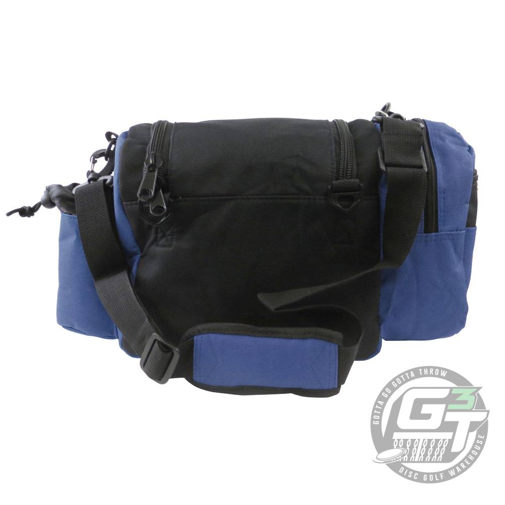 Fade Gear Crunch Box Disc Golf Bag by Gotta Go Gotta Throw, featuring a durable design with multiple compartments for discs.