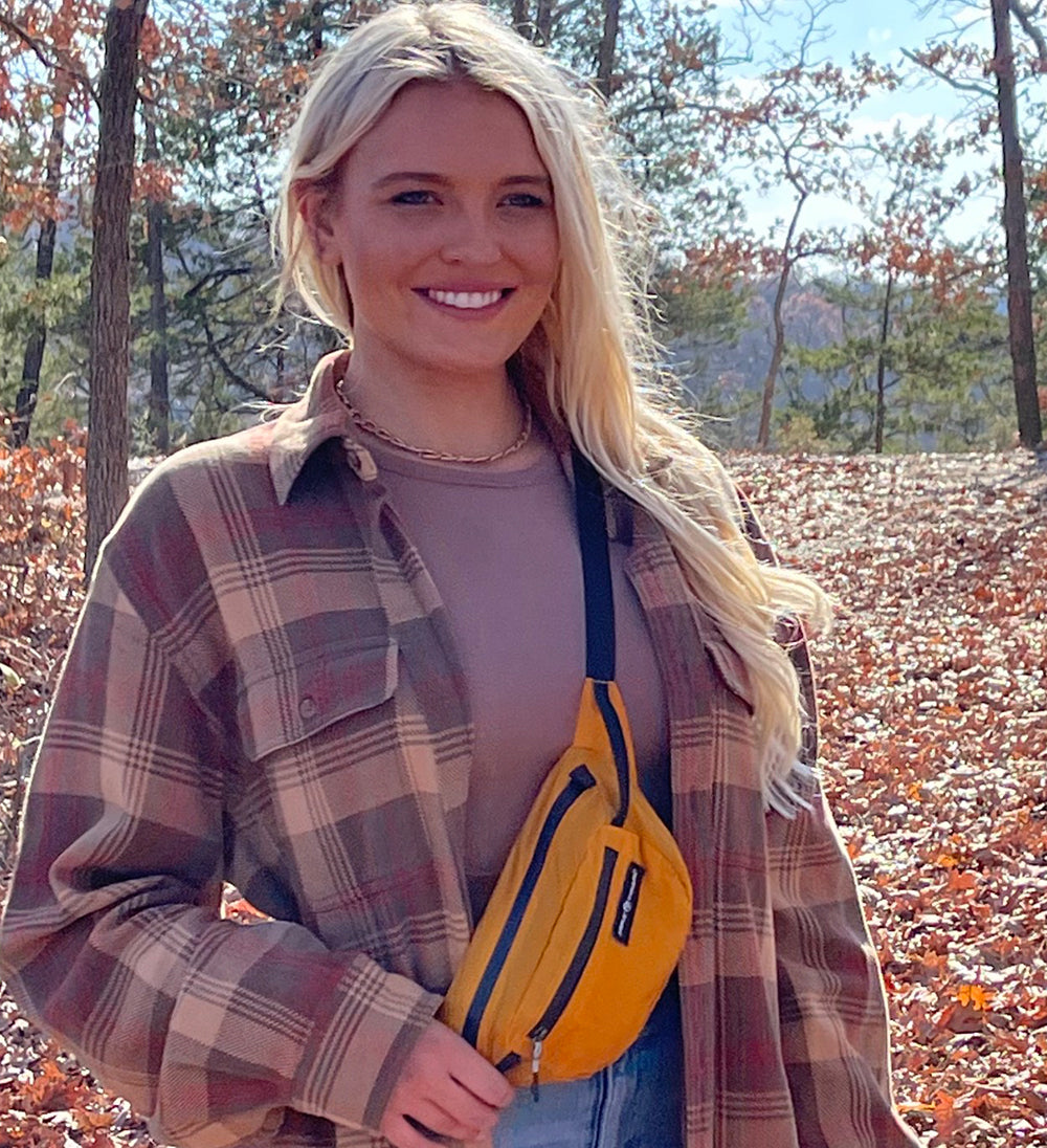 Pike Trail Fanny Pack with adjustable strap, multiple pockets, and durable fabric, suitable for outdoor activities and everyday use.
