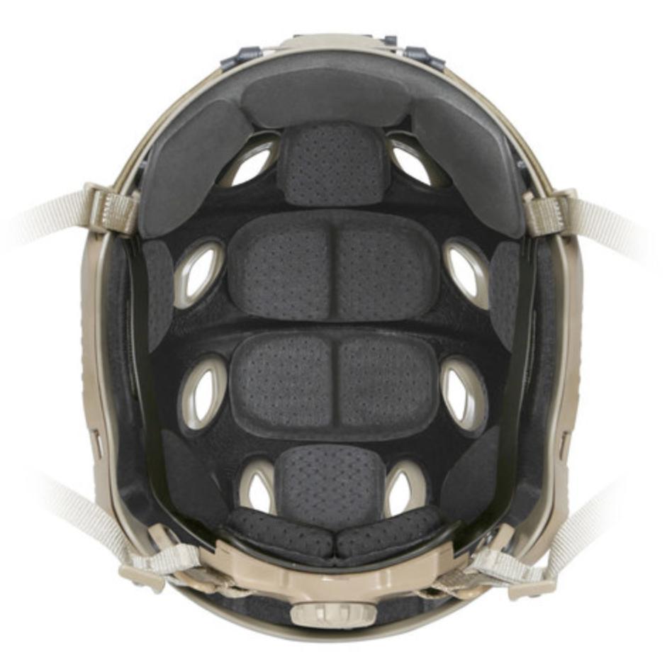 HCC Tactical FAST Vented Lux Liner with OCC Dial Fitband for helmets, featuring breathable vents and adjustable fit system.