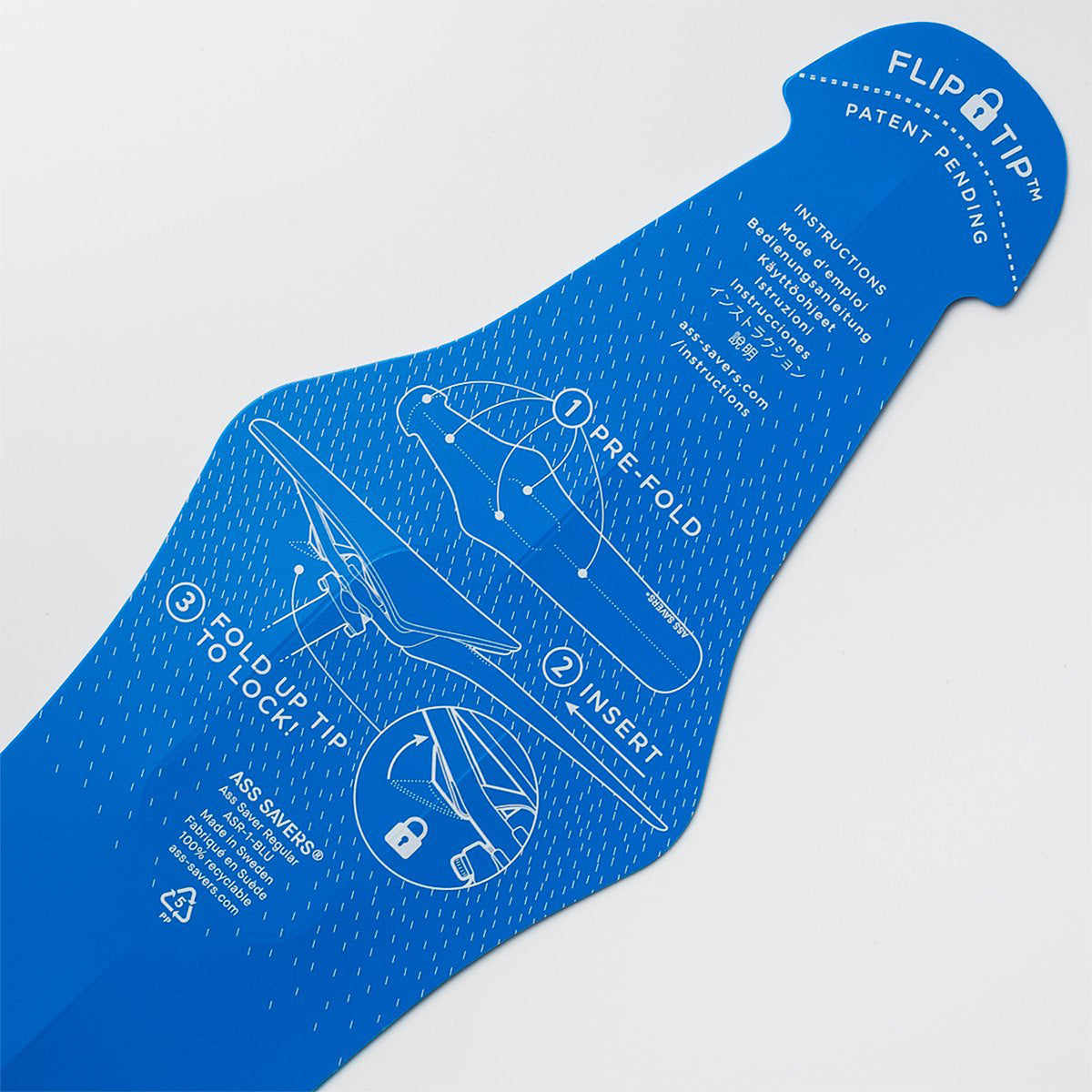 ZEITBIKE ASS SAVERS Regular Size rain fenders attached to bicycle wheels, providing splash protection during wet rides.