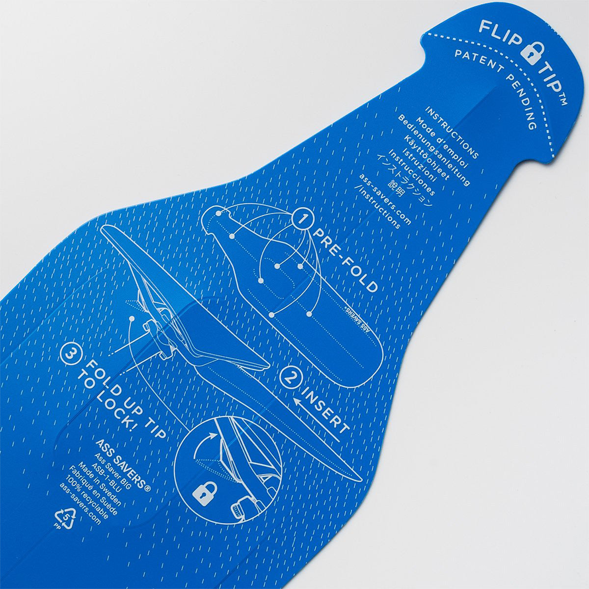 ZEITBIKE ASS SAVERS Big MTB/Fatbike rain fenders with installation instructions, lightweight plastic rear mudguards for mountain bikes.