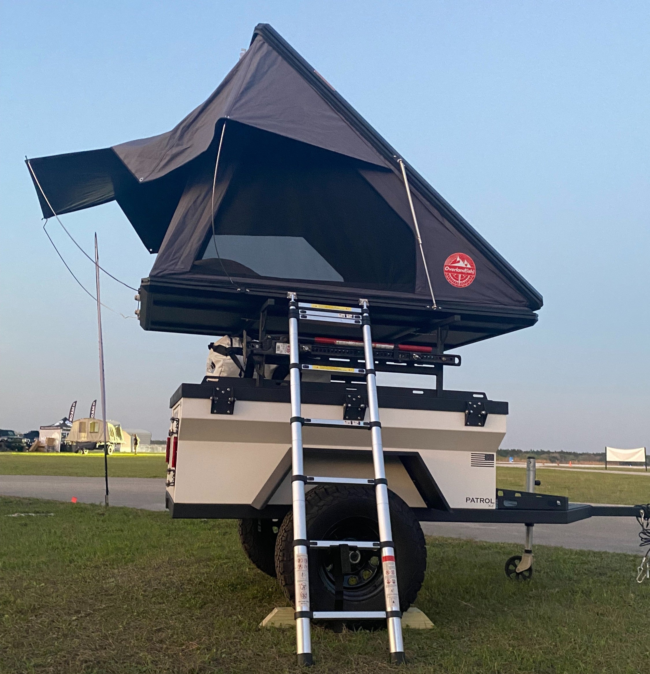 Rustic Mountain Overland PATROL XC Off Road Trailer - OVERLANDERS Outfitter