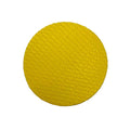 Yellow fire hose coasters from Recycled Firefighter's Supply Line Edition, featuring durable, recycled firefighter hose material.