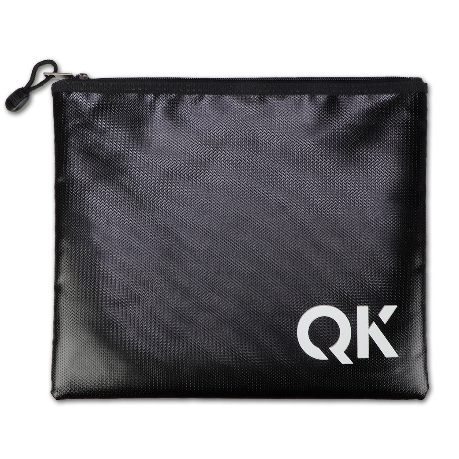 Fire and water resistant 12x10 inch document holder from Quakekits, designed for secure storage of important papers.