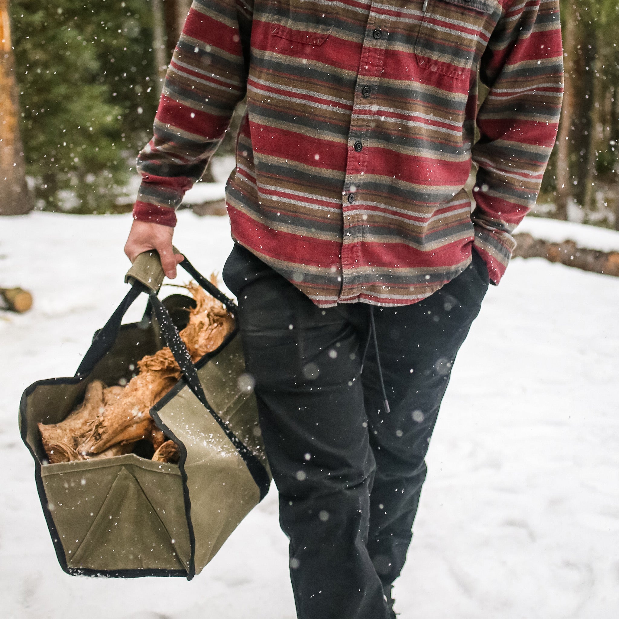 Firewood Log Carriers - OVERLANDERS Outfitter