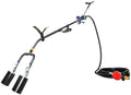 Flame King 500,000 BTU X 2 Torch Head Dual Propane Weed Burner Torch - We The Collective